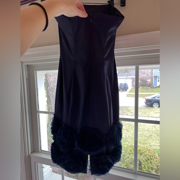 Navy Blue Dress - Picture 2 of 5